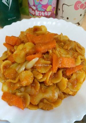 Foto resep Tumis makaroni ayam sayur