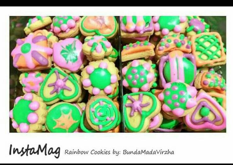 Resep: Di RumahCookies Rainbow