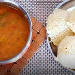 A picture of Dalia idli -Quick breakfast.