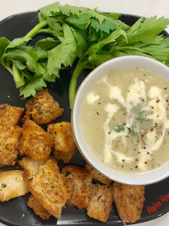 A picture of Leek and Potato Soup.