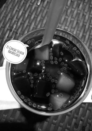 Foto resep 81. Es Cincau Selasih NataDeCoco 🤤