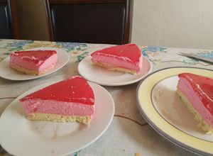 Una foto de Torta de yogurt
