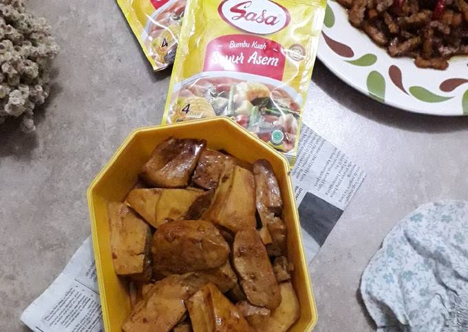 Resep Frozen food(baceman tahu) yang Bikin Ngiler