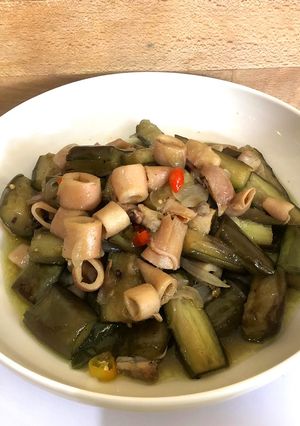 Foto resep Terong Cumi Asin