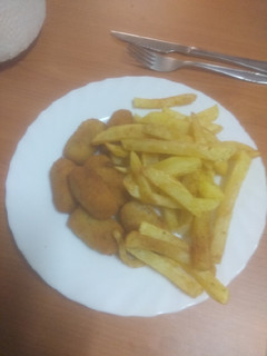 Una foto de Croquetas de pechuga de pollo y champiñones