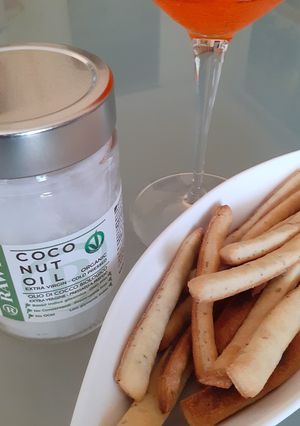 Foto di Grissini al Rosmarino con Olio di Cocco