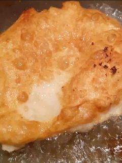 Krumplis lángos recept fotója