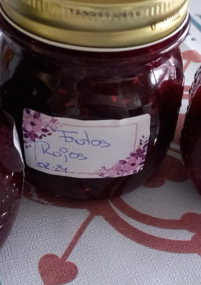 Una foto de Mermelada de frutos rojos