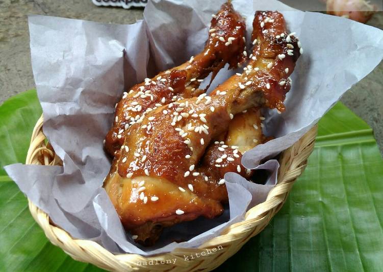 Paha Ayam Bakar Gula Aren Tabur Wijen