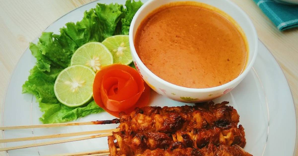 Resep Sate Jamur Saus Kacang oleh 𝚃𝚁𝙴𝚂𝙽𝙰 𝙰𝙽𝙳𝙾𝙷 Cookpad