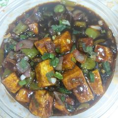 A picture of Paneer chilli.