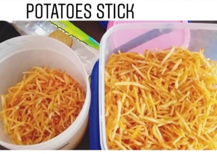 Snack potato stick