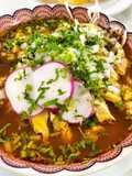 Pozole Rojo de Cerdo 🍲🐷