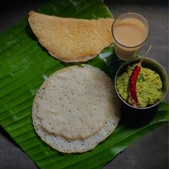 A picture of Coconut Dosa.