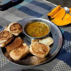 Paav bhaji A picture of Paav bhaji.