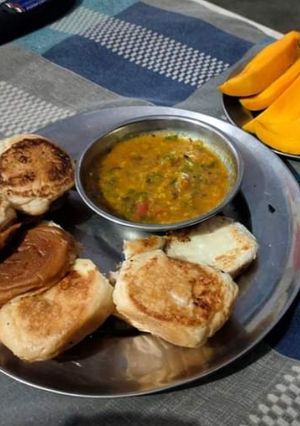 A picture of Paav bhaji.