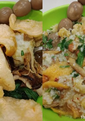 Foto resep Bubur Ayam sehat ricecooker 😊