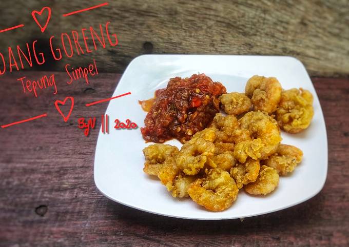 Udang Goreng Tepung Simpel #Week17