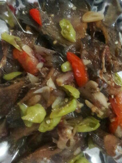 Foto resep Tumis ikan asin sepat