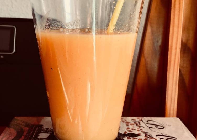Smoothie tropical energético