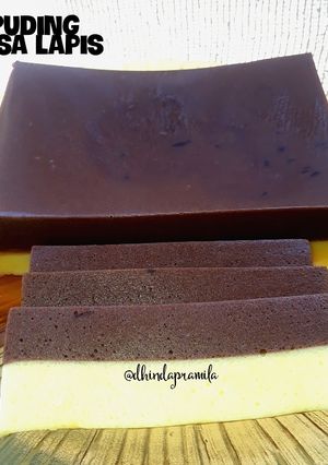 Foto resep Lapis Puding Busa