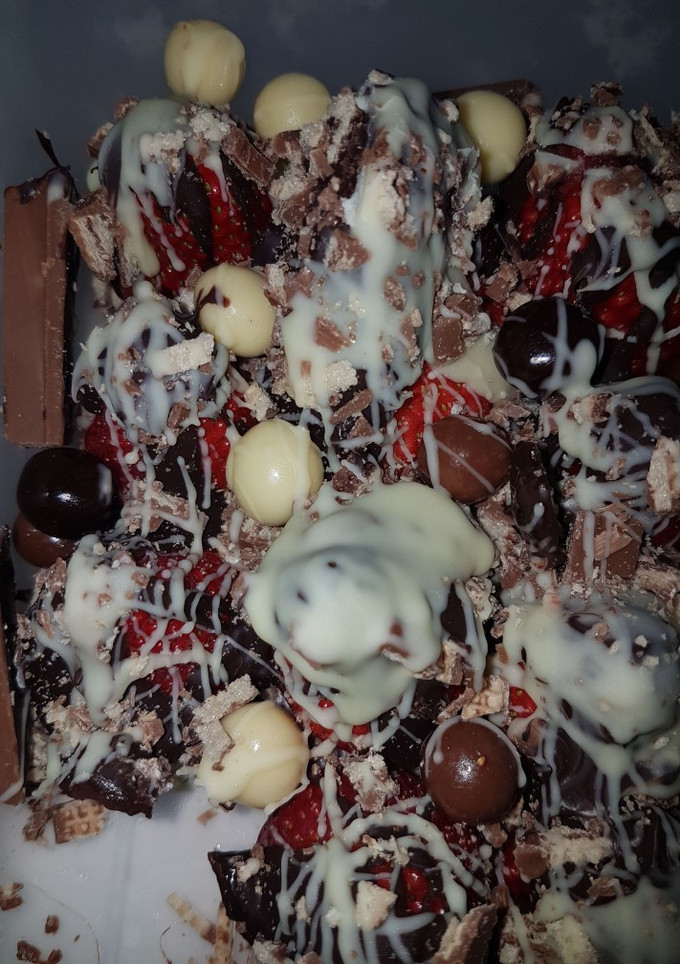 Una foto de Fresas con choco