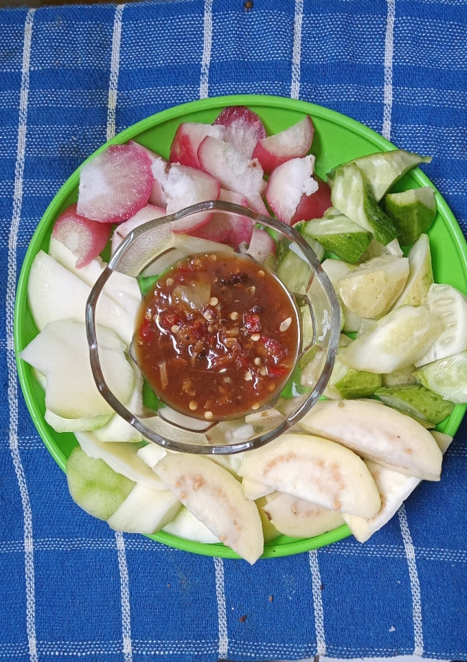 Foto resep Rujak buah Kecomrang
