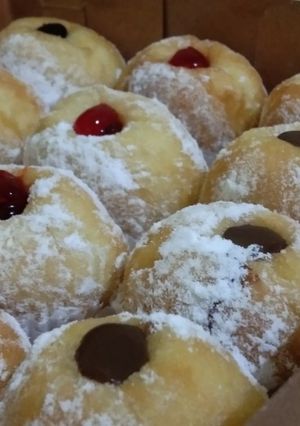 Foto resep Bomboloni (donat filling/donat isi)