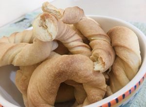 Una foto de Coquito, rosquita de manteca