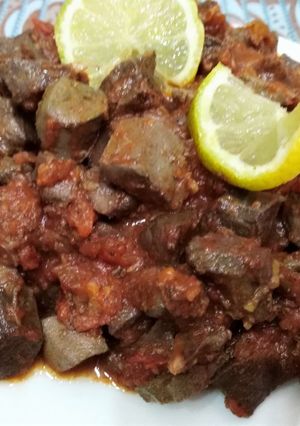 صورة لوصفة كبدة مشرملة