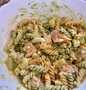 Receta Ensalada de pasta y salmón en salsa de aguacate  que Delicioso