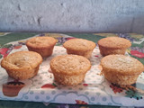 Muffins cítrico con manzana