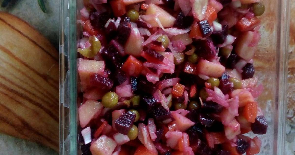 Очень Вкусный Винегрет С Фото