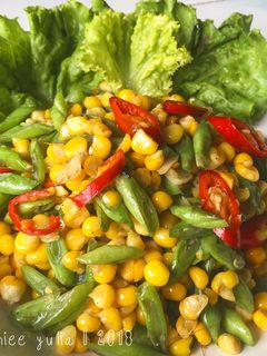 Foto resep Tumis buncis jagung simple