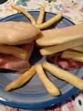 I miei "bao", Speck e patatine🥓🍟🌮