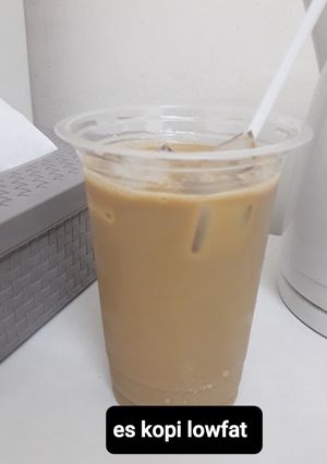 Foto resep Es Kopi Low Fat Buat Diet