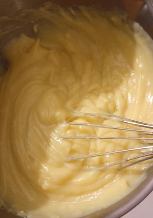 Una foto de Crema pastelera de leche condensada