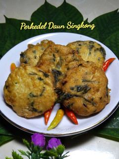 Foto resep Perkedel Daun Singkong