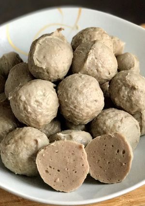 Foto resep Bakso sapi garing pure daging sapi