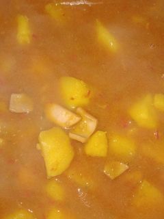 Una foto de Patatas con potarros