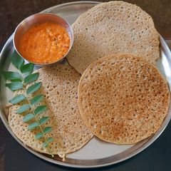 A picture of Jowar Bun Dosa.