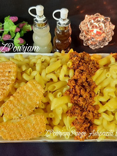 عکسی از دستور پاستا با تهدیگ سیبزمینی کنجدی 😋