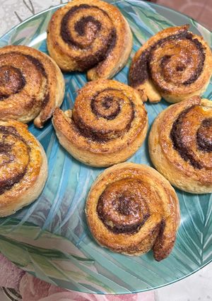 Gyors fahéjas csiga😋 recept fotója
