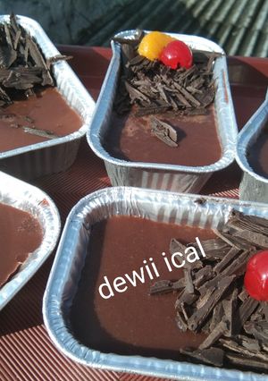 Foto resep Puding blackforest