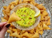 Una foto de nachos de trigo