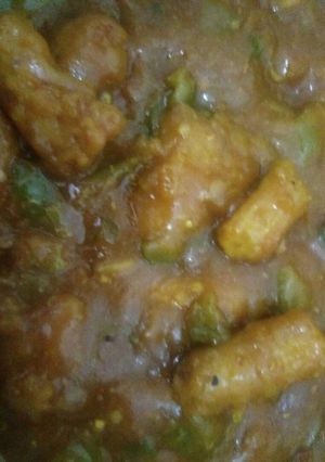 A picture of Babycorn manchurian.