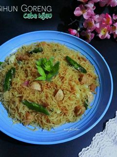 Foto resep Bihun Goreng cabe hijau