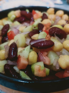 A picture of Red bean salad.