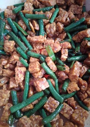 Foto resep Orek Tempe Kacang Panjang