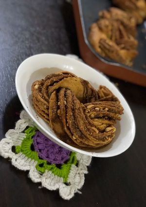 صورة لوصفة فطائر القرفه الهشه